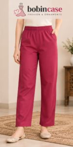 Magenta Bloom Floral Printed 3-Piece Salwar Kameez - Image 4
