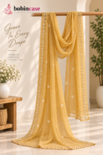 Black & Mustard Elegant 3 Piece Salwar Kameez