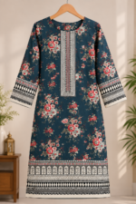 Floral Printed 3-Piece Salwar Kameez - Image 2