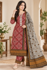 Pakistani three piece suit
